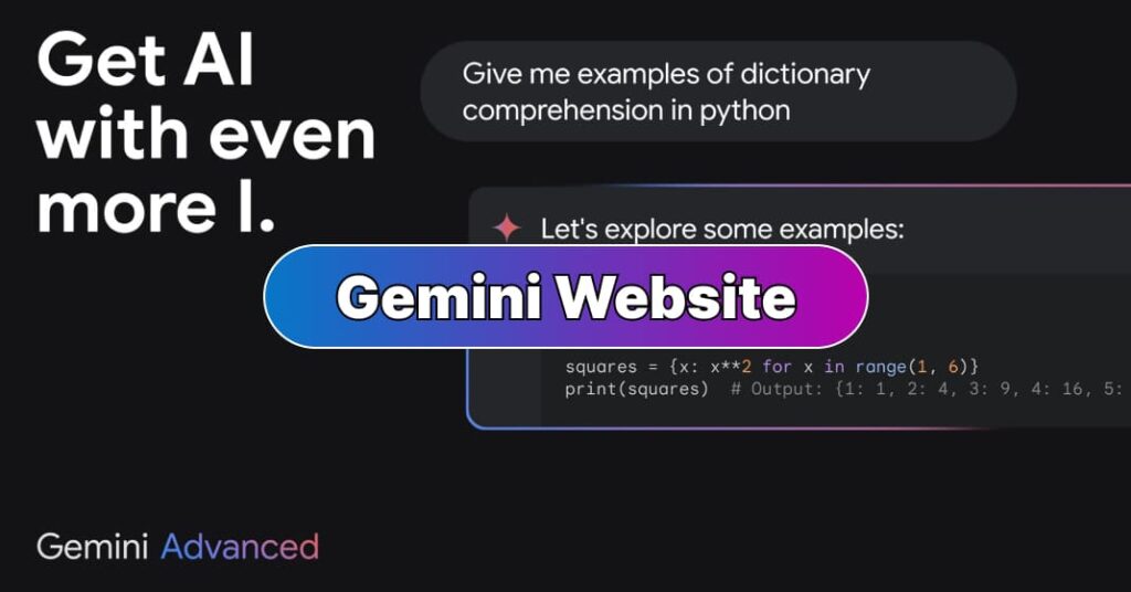 Gemini Website