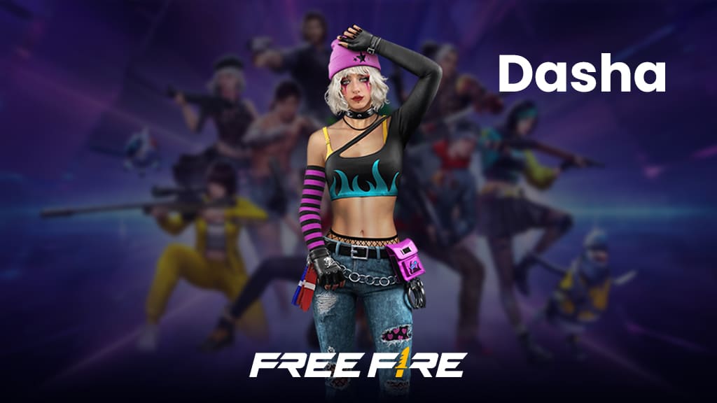 Dasha - Free Fire Character